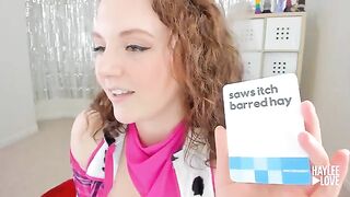 Haylee shows off her big ass in a cute hucow outfit