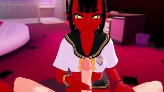 You got fucked by a hot succubus in a POV style scene