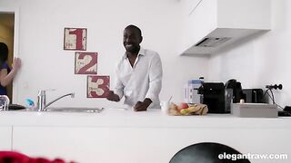 Valentina Ricci cheats on her BF with a huge black dick