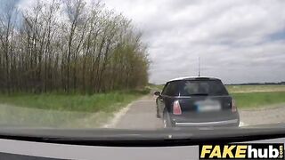 Fake cop unregistered driver got creampied by a cop