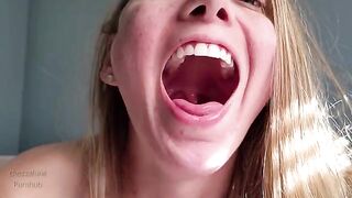 A tour of my mouth, where spitting and gagging are on the menu