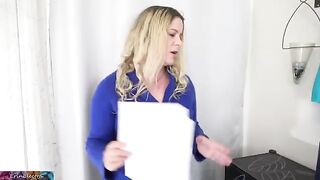 The stepmom helped the guy to prepare for the sake of sex