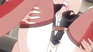 Kazuma fucks his group mates Dakness and Megumi - Porn Manga