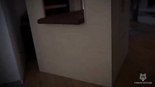 Fiona Fuchs experiences intense pleasure in a glory hole setting with her stunning blonde hair