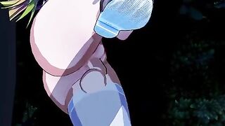 3D anime with Shura Kirigakure's amazing skills