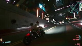 Cyberpunk 2077 sexy V nude mod video showcase