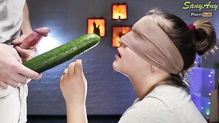 My friend tricked me blindfold with the taste game - SanyAny