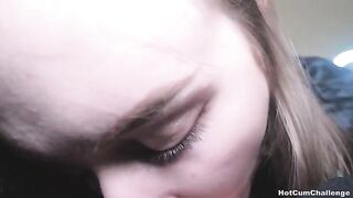 A stepdaughter in a nun’s habit gets fucked by her stepdad to help her masturbate