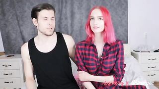The first BDSM experience for an amateur submissive redhead