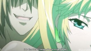 Hentai girl with big ass gets double fucked