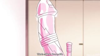 Hentai girl with big ass gets double fucked
