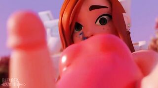 Gravity Falls Wendy Corduroy 2D big ass animation