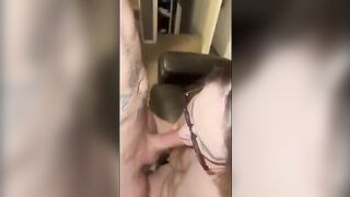A wife cheats on her husband with a tattooed guy while he's away at work
