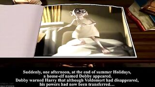 The Nasty Harry Potter meets Ginni, the sexy sister - 3D porn 60 FPS