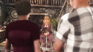 The Nasty Harry Potter meets Ginni, the sexy sister - 3D porn 60 FPS