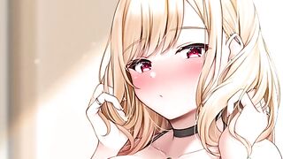 My Dress Up Darling OVA - Kitagawa Marin's hentai JOI action is unforgettable