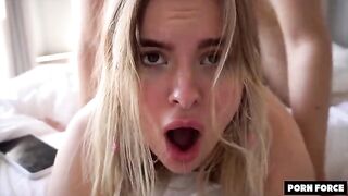 Babe Miradavid cums her brains out after a hard fuck on cam