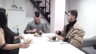 The boy passionately fucked the wife of his friend