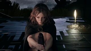 Blonde beauty Melina fucked hard in an intense Elden Ring animation