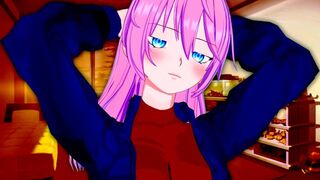 Shikimori Micchon gets her pussy full of cum in this hot hentai scene