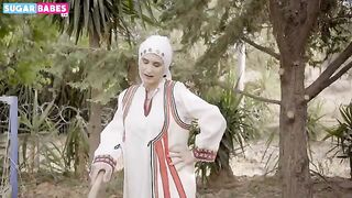 Hot Greek MILF gets her tight asshole gapped by a horny farmer