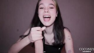 I love cum in mouth ♡, a popular title among fans of intimate, up-close action