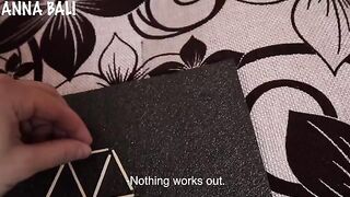 My vibrator broke, so I used my panties to play, featuring Anna Bali