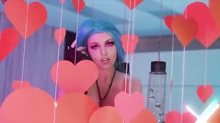 Only anal sex for the kinky Jinx Valentine edition, exploring intense desires