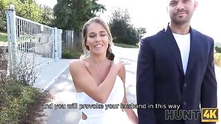 Husband’s cock worship makes Eveline Dellai fuck like a slut