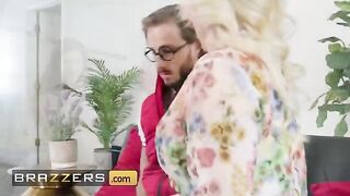 A hot MILF named Morgan Taylor is giving a lesson to her neighbor