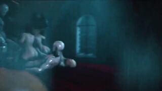Hentai 3D uncensored Full Moon 2 Gangbang, intense action awaits