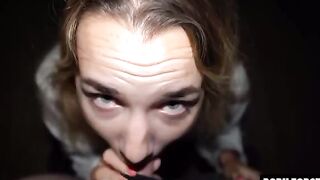 The cute girl was almost caught having sex on the public playground