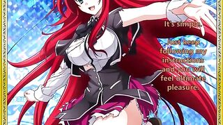 Rias Gremory welcomes her new servant with a powerful JOI scene