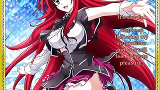 Rias Gremory welcomes her new servant with a powerful JOI scene