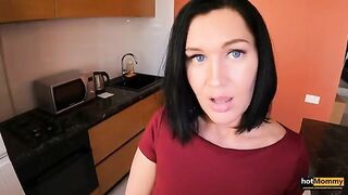 A step mom was handcuffed and got fucked by her step son