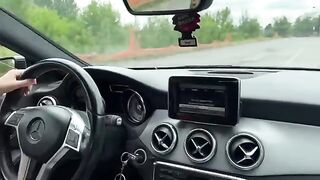 An Italian girl buys a used car and fucks the salesman