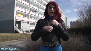 Public agent lost tourist redhead Brit for money in a hotel encounter