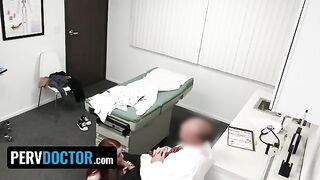 Redhead teen gets fucked by pervert doctor in the hospital