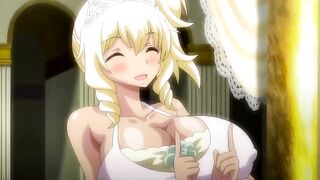 A group of sexy princesses having fun and receiving creampie