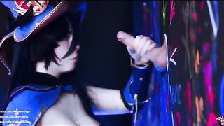 Astrologer Mona tries to pay her debts through a special service, inspired by Genshin Impact