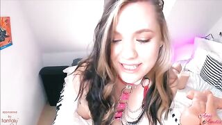 An orgy with three girls and two guys using Tantaly sex dolls