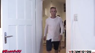 An amateur swingers party with some random people who like to fuck