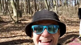 A day with Kleomodel ended with a group encounter in the woods, just like in their vlog