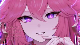 Yae Miko's 5-minute cum shot guarantee with her feet (Hentai JOI)