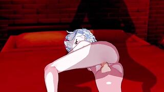 The helltaker continues his adventures in this Beelzebub Hentai version