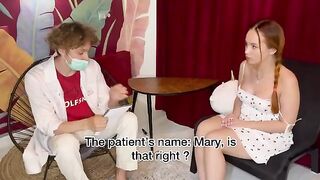 The doctor was upset that the girl lied about her virginity, but they made a deal