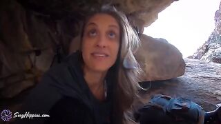 Hikers lost in the woods, get fucked to keep their bodies warm