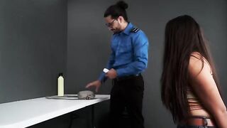 A TS agent found a naughty toy in my bag and took me to his office
