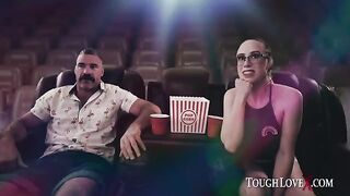 A man fell in love with a girl at the cinema, shot amateur video