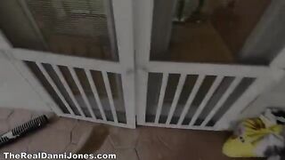 Cheating Wife Seduces Her Husband's Friend in the Kitchen While He's at Work